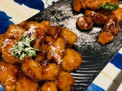 雪花糖醋里脊-绿茶餐厅(王府井永宁门店)