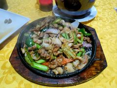 铁板猪杂-长坦新鲜猪什夜宵广场