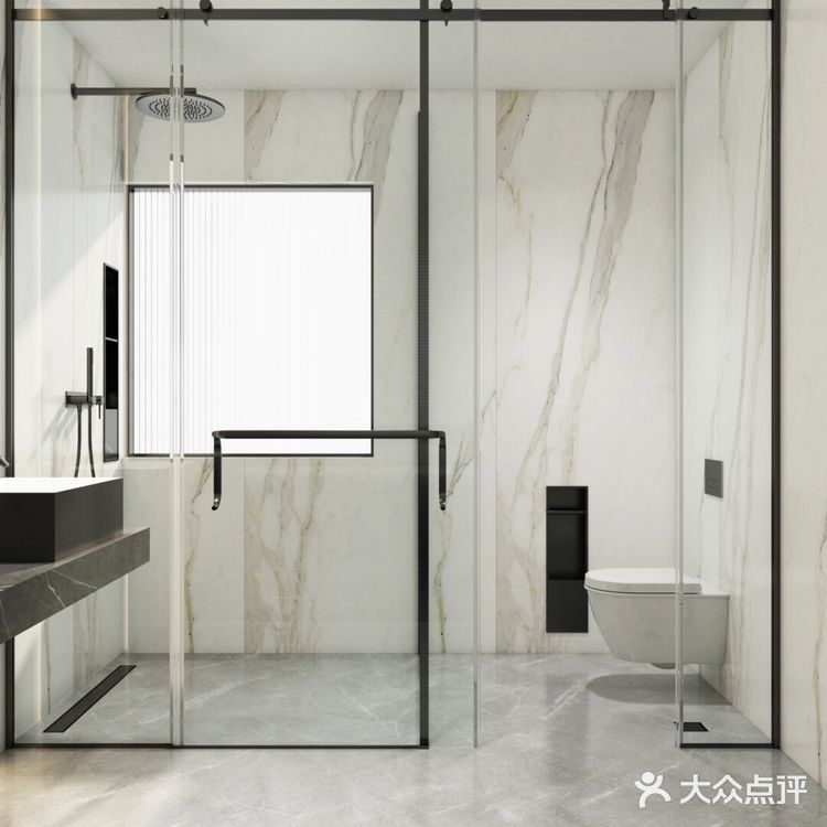 浴室实用又美观的秘诀💎空间布局+收纳设计