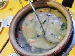 -潮汕长发番薯粥砂锅粥