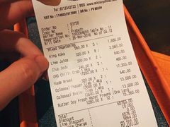 账单-Ministry of Crab(科伦坡店)