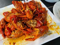 麻辣小龙虾-老红桥炸灌肠牛肚锅烧烤(定福庄店)