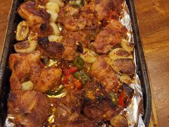 料理烤老味道鸡块-老东镇啤酒屋海鲜加工·蒸汽海鲜·海鲜烧烤(台东店)