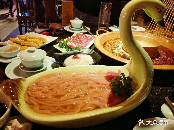 宽窄巷子火锅直营店(新街口店)九尺鲜鹅肠图片 第5张