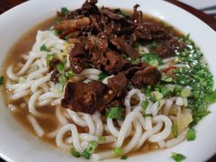 羊肉汆面-马姐爆肚儿门丁肉饼