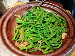 沙蟹汁虾酱啫豆角-粤·向群饭店(二沙岛店)