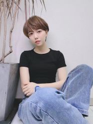 -I+造型烫发染发