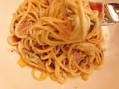 黑松露奶油蘑菇培根意面-麦田工坊(月湖店)