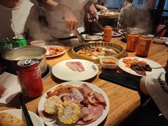 -韩京炭火烤肉自助料理(柯桥万达店)