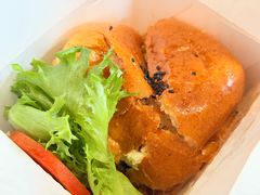 秘制照烧鸡腿堡-龙治汉堡(中华城店)