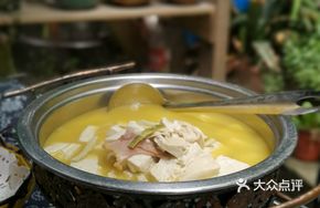 Handmade Tofu and Bamboo Shoot Soup