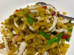 雪菜笋丝炒目鱼-明州小宴(文化广场店)