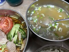 -吉林延边牛肉汤饭，大冷面