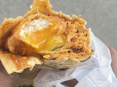 -小红车炸蛋葱油饼