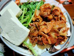 金枪鱼五花肉辣白菜锅-三月居酒屋(青年大街店)