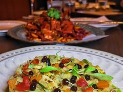 炒翡翠螺肉配土豆泥-Bistro Les Lilas丁香花小酒馆