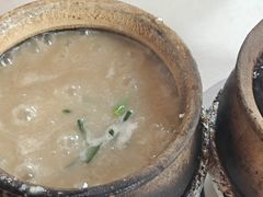 -长城砂煲田鸡粥