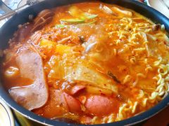 部队年糕火锅-七八冷面·延边朝鲜族美食(欢乐谷店)