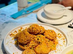 避风塘炸茄盒-悦海·家宴·冰花皮皮虾大锅贴(宝龙店)