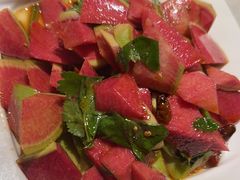 炝拌萝卜皮-京门老爆三·铜锅涮肉 爆肚(望京店)