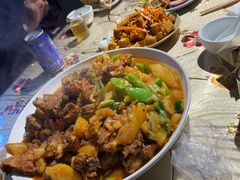 新疆特色大盘鸡-新疆儿子娃娃餐厅(锦华街店)