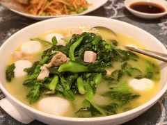 菜苔河蚌炖鱼丸-扬州香格里拉·香宫中餐厅