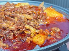 -老红桥炸灌肠牛肚锅烧烤(定福庄店)