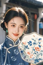 点击看大图 -城南旧影 旗袍全家福摄影写真体验馆