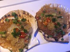 烤扇贝-三个蒙古大叔羊肉串(大宁店)