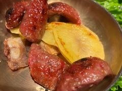 -草家酱蟹炭火烤肉店(珲春南路一店)