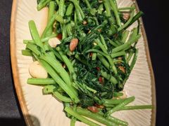 水豆豉炒蓬蒿菜-山石榴·贵州菜(丰盛里店)