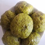 芹菜叶黑燕麦馒头