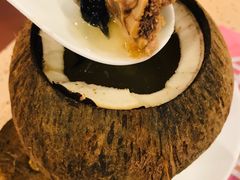 椰子炖竹丝鸡汤-点都德(聚福楼店)