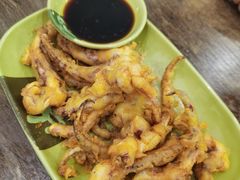 椒盐鱿鱼须-贞姨美食·老字号海鲜大排档