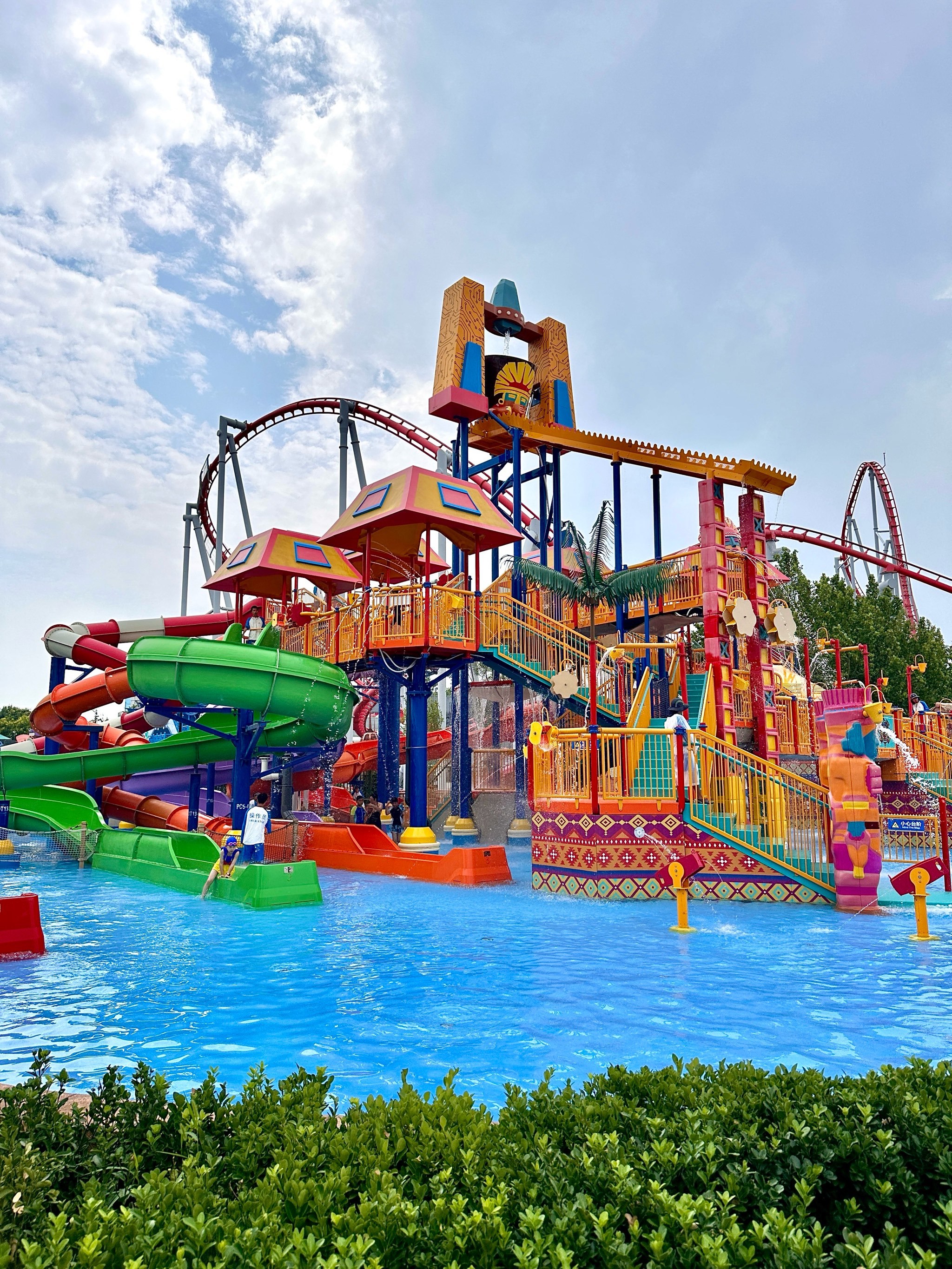 夏日避暑☀️北京玛雅海滩水公园攻略!