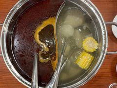 麻辣鸳鸯汤底-阿波潮汕牛肉火锅·汤粉面(拱北店)