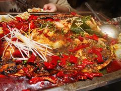 -探鱼·鲜青椒爽麻烤鱼(银泰城店)