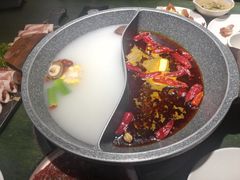 鸳鸯锅-老灶堂文创火锅(文艺路店)