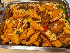 大盘鸡米粉炒馕-楼兰印象(朝外店)