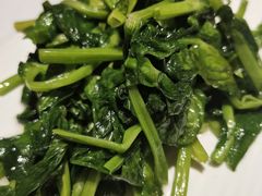 清炒豌豆尖-小河盐帮·私家菜·烤鸭(三元桥·霄云路店)