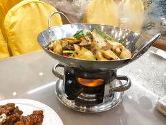 干锅千叶豆腐-大眼锅贴饺子(河西店)