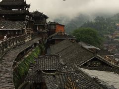 -西江千户苗寨-百年吊脚楼