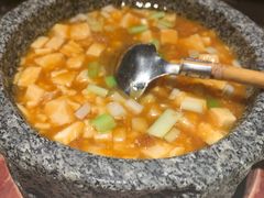 鸡汤虾仁豆腐-绿茶餐厅(燕郊永旺店)