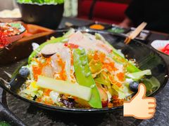 火山蟹子沙拉-300杯·和牛烧肉清酒专门店(廊里店)