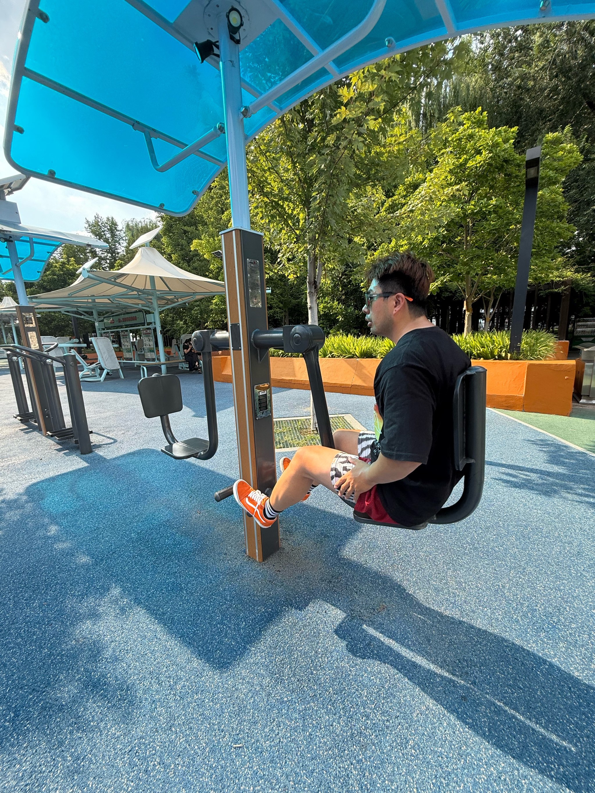 ❤️‍🔥奥体中心"室外健身房"❤️‍🔥遛娃锻炼详细