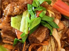 豆腐虫草花炖牛腩-西部马华清真食府·丝路菜(大钟寺店)