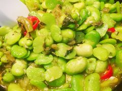 雪菜炒蚕豆-三六三杭州菜(水上总店)