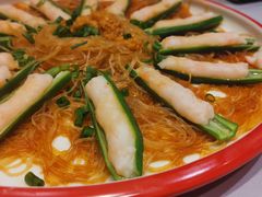 鲜虾酿秋葵-北平盛世·新京菜·北京烤鸭(劲松·双井店)