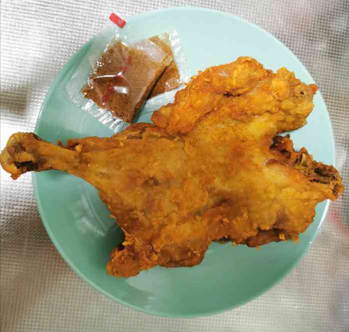 永顺炸鸡(白纸坊店)-"家门口开的永顺,说实话比较失望,鸡腿上油.