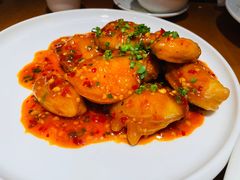 鱼香茄饼-永乐饭店
